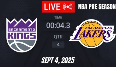 NBA LIVE! Los Angeles Lakers vs Sacramento Kings | September 4, 2025 | Lakers vs Kings LIVE (2K26)