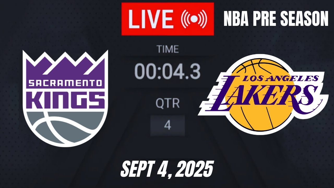 NBA LIVE! Los Angeles Lakers vs Sacramento Kings | September 4, 2025 | Lakers vs Kings LIVE (2K26)