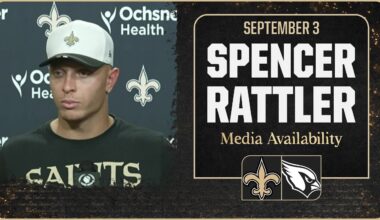 Spencer Rattler on preparations for Arizona Cardinals | New Orleans Saints