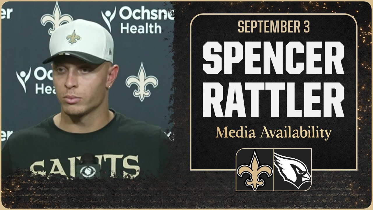 Spencer Rattler on preparations for Arizona Cardinals | New Orleans Saints