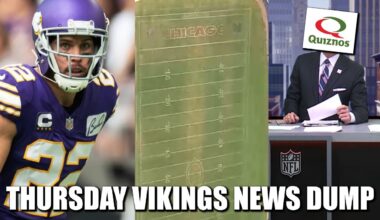 Minnesota Vikings News Dump (9.4.2025) | Harrison Back? Oasis Turf. RedZone Commercials?