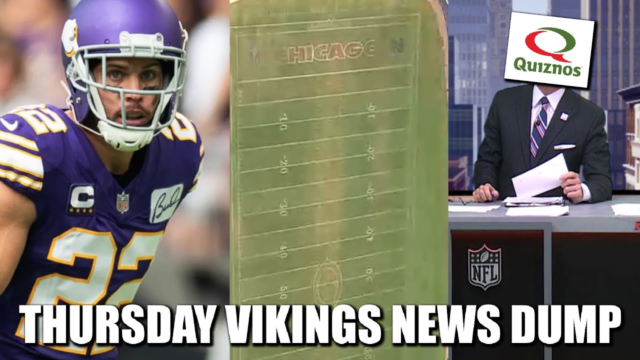 Minnesota Vikings News Dump (9.4.2025) | Harrison Back? Oasis Turf. RedZone Commercials?