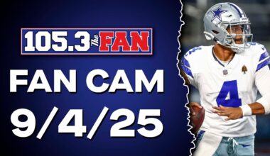Your Dallas Cowboys Take On The Eagles Tonight Kicking Off The 2025 NFL Season | Fan Cam 9/4/25