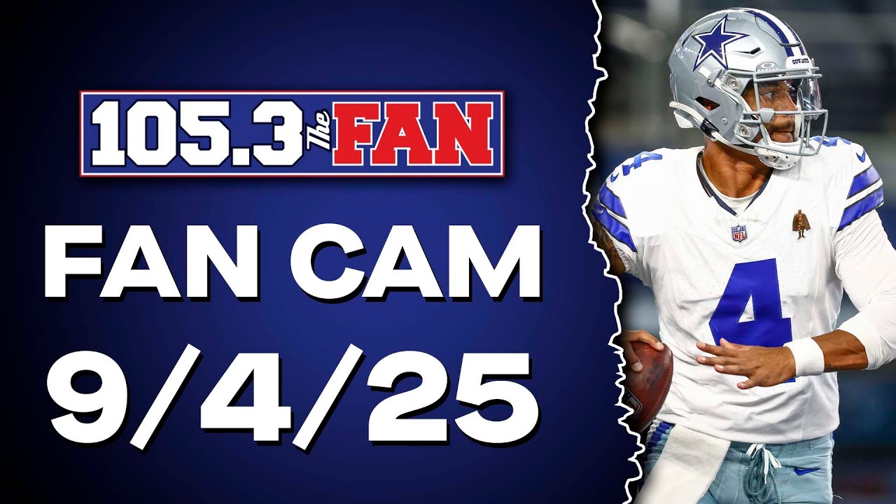Your Dallas Cowboys Take On The Eagles Tonight Kicking Off The 2025 NFL Season | Fan Cam 9/4/25