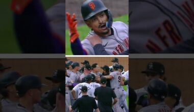 Emotions flare in Colorado 😬 #MLB #Rockies #Giants #baseball