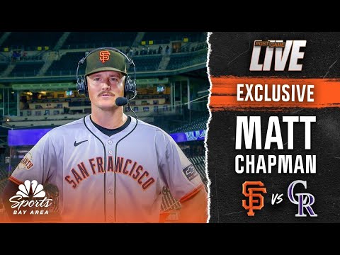 Giants star Matt Chapman shares how he set tone in win, sweep against Rockies | NBC Sports Bay Area