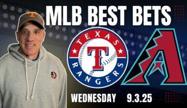 MLB Picks and Predictions - Texas Rangers vs Arizona Diamondbacks - 9/3/25 Jason Sharpe's Best Bets