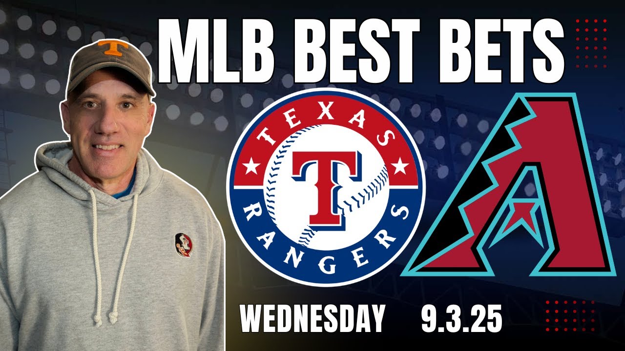MLB Picks and Predictions - Texas Rangers vs Arizona Diamondbacks - 9/3/25 Jason Sharpe's Best Bets