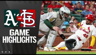 A's vs. Cardinals Game Highlights (9/3/25) | MLB Highlights