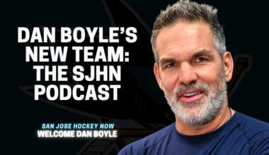 Dan Boyle Teams Up With the San Jose Hockey Now Podcast! | EP 100 - Sharks Captain & Leadership