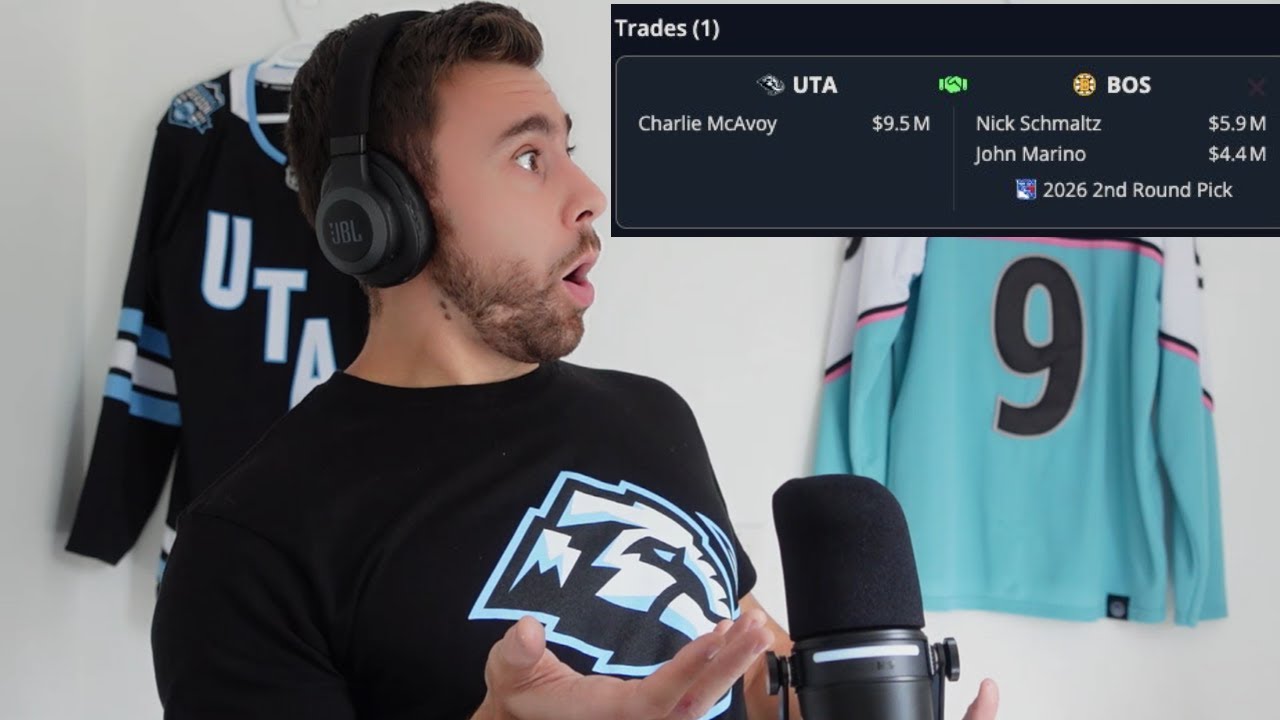 Reacting To Utah Mammoth Fan's Mock Trades