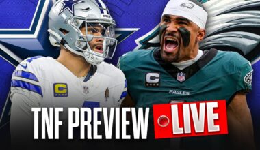 Thursday Night Football LIVE Pregame: Cowboys vs Eagles Picks, Predictions and Best Bets
