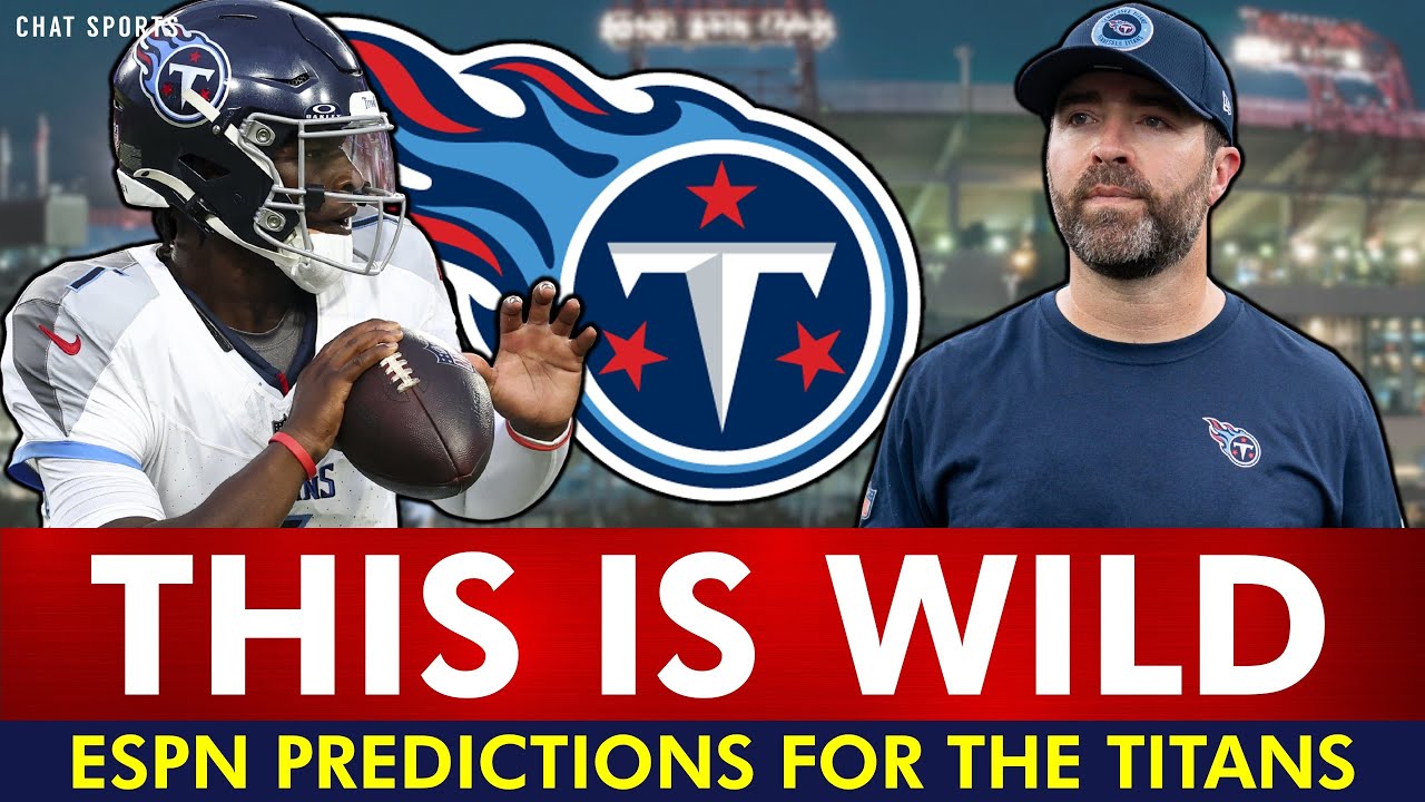 ESPN Has CRAZY Predictions For Tennessee Titans In 2025 NFL Season
