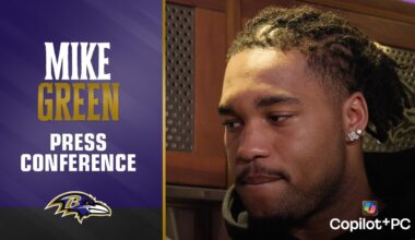 Mike Green Says Ravens Are 'Very Prepared' to Face Bills | Baltimore Ravens