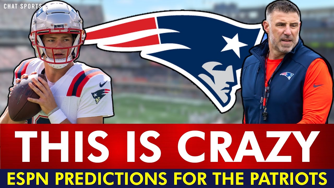 ESPN Has CRAZY Predictions For New England Patriots In 2025 NFL Season