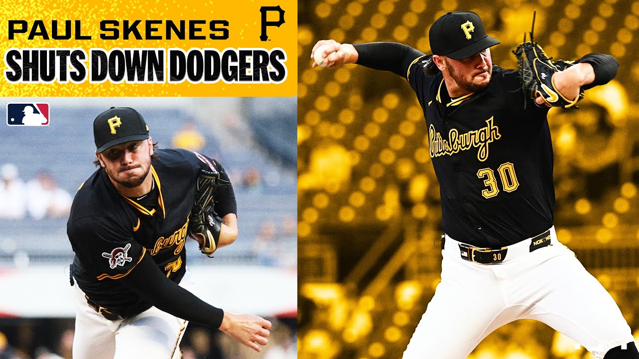 Paul Skenes was DEALING against the Dodgers 🔥 (Lowers ERA on season to 1.98!)