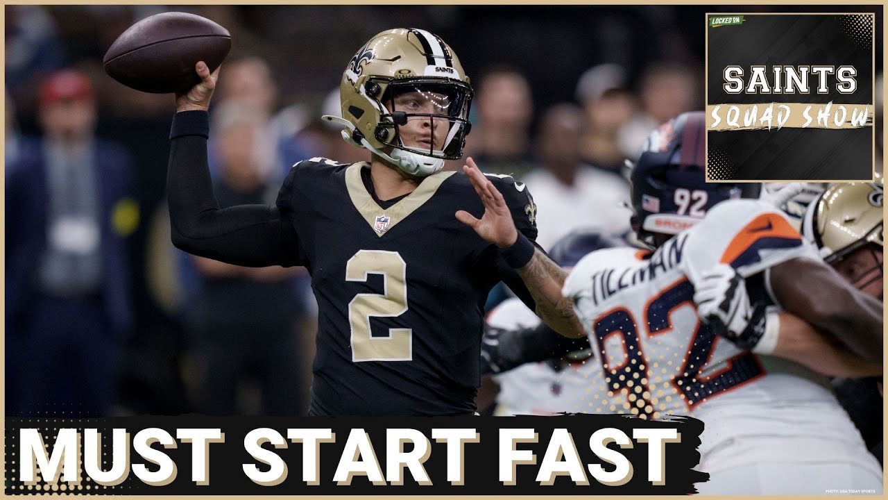 SAINTS SQUAD SHOW: New Orleans Saints QB Spencer Rattler Must START SEASON FAST Against Cardinals