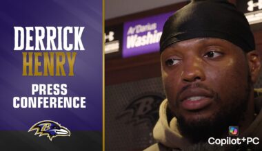 Derrick Henry: 'I'm Always Excited When Football's Back' | Baltimore Ravens