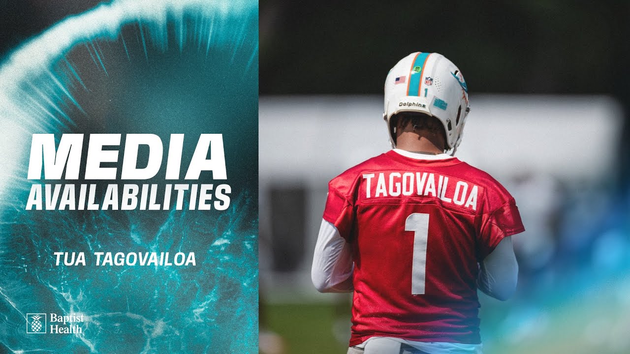QB Tua Tagovailoa meets with the media | Miami Dolphins