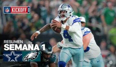 Dallas Cowboys vs. Philadelphia Eagles | Resumen NFL en español - Semana 1 | NFL Highlights 2025