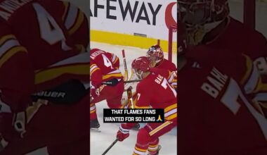 Can Wolf lead the Flames to the PLAYOFFS? 🤔🐺 #nhlgoalieweek