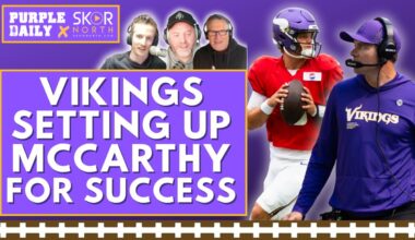 Projecting JJ McCarthy's performance with Minnesota Vikings in 2025
