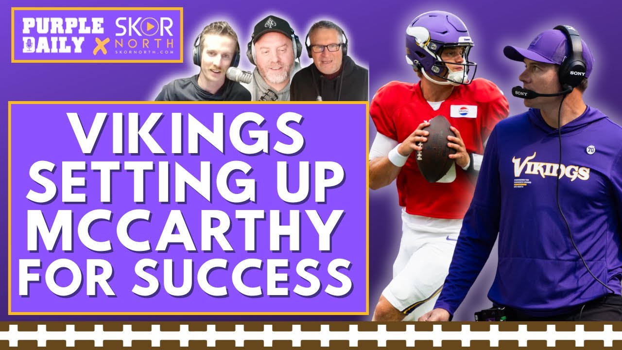 Projecting JJ McCarthy's performance with Minnesota Vikings in 2025