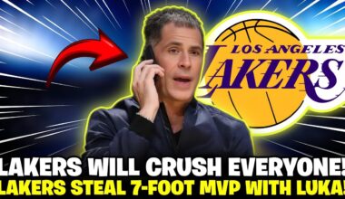 🚨 SHOCKING NBA NEWS: LAKERS STEAL 7-FOOT MVP GIANT — LUKA DONČIĆ GETS UNSTOPPABLE PARTNER!