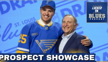 omplete St. Louis Blues roster for the 2025 Prospect Showcase revealed with top prospects in action
