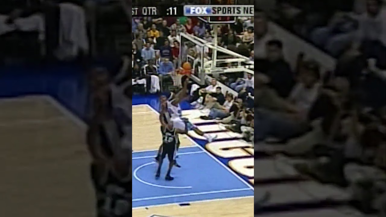 Carmelo Anthony's first career bucket!