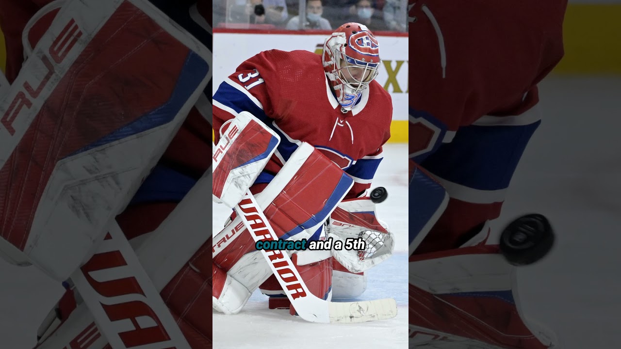 BREAKING: Sharks Acquire Carey Price's Contract From Canadiens