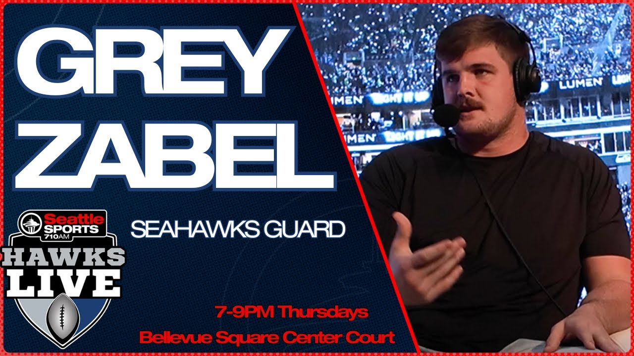 Grey Zabel on His Journey To Seattle & Learning in his #Seahawks Rookie Season | Hawk Live