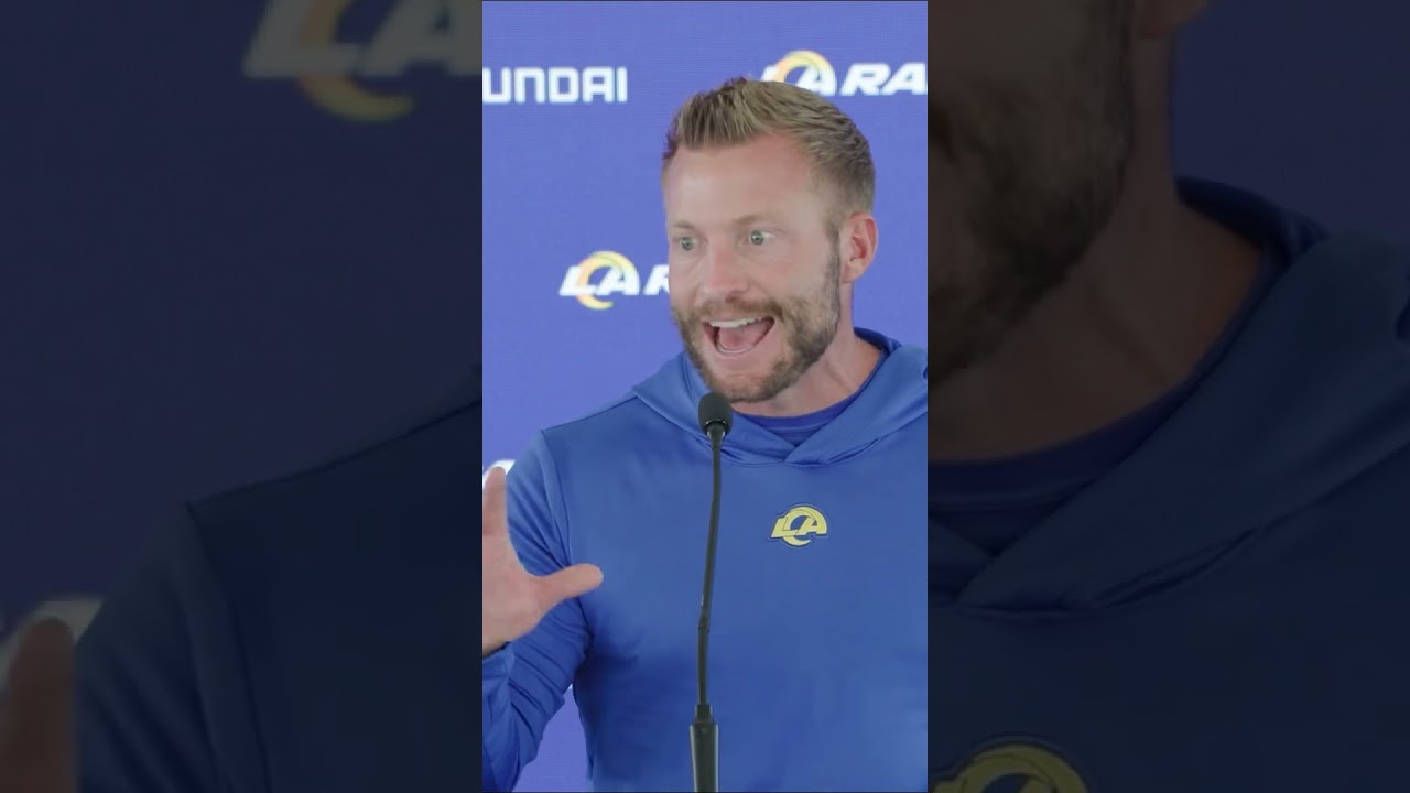 Striving for urgency & enjoyment 📈  #rams #nfl #shorts