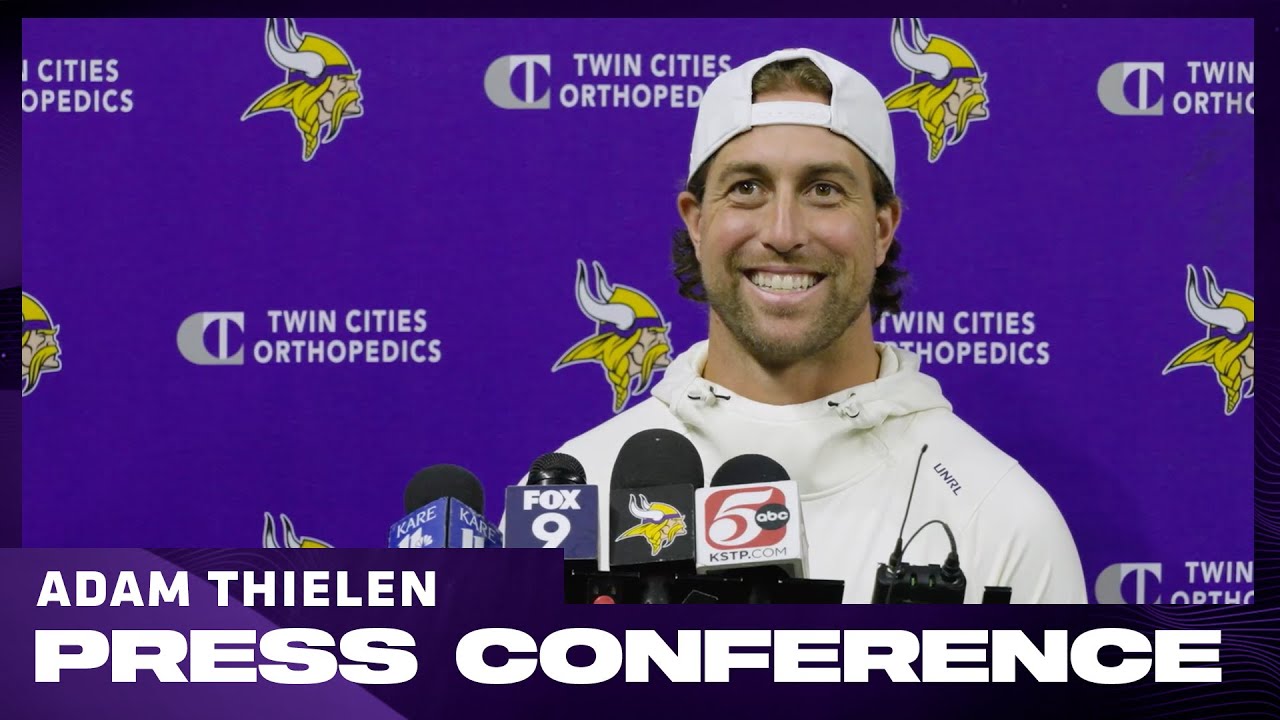Adam Thielen on Adjusting to Vikings Offense Again, Playing with Justin Jefferson and J.J. McCarthy