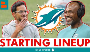 Miami Dolphins Starters Revealed For 2025 Entering Their NFL Week 1 Game Against The Colts
