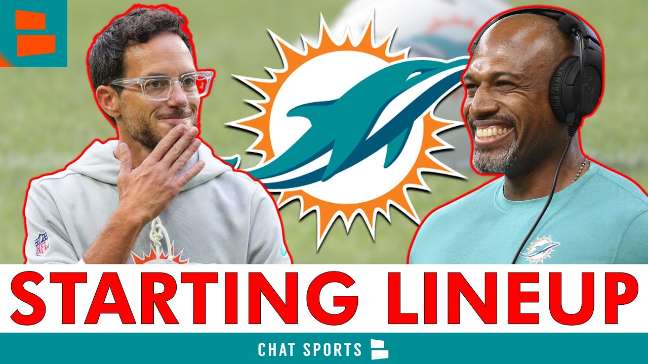 Miami Dolphins Starters Revealed For 2025 Entering Their NFL Week 1 Game Against The Colts