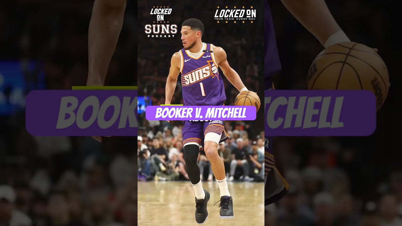Devin Booker Is Just BETTER THAN Donovan Mitchell 🏀 #nba #phoenixsuns #devinbooker #donovanmitchell