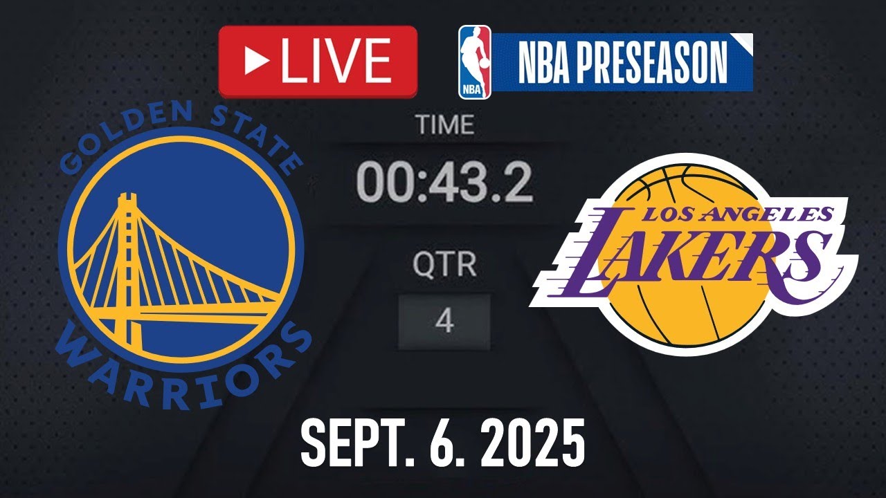 NBA LIVE! Golden State Warriors vs Los Angeles Lakers LIVE | September 6, 2025 | NBA PRESEASON 2K26