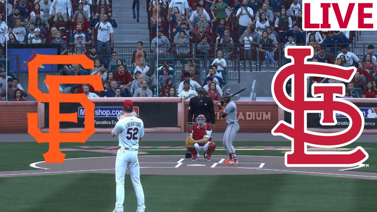 🔴LIVE 🔴San Francisco Giants VS  St Louis Cardinals/ September 05 / Baseball Envivo/MLB THE SHOW 25