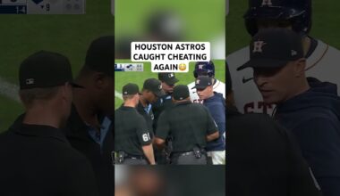 The Houston Astros were caught cheating AGAIN with an illegal bat #yankees #astros #mlbbaseball