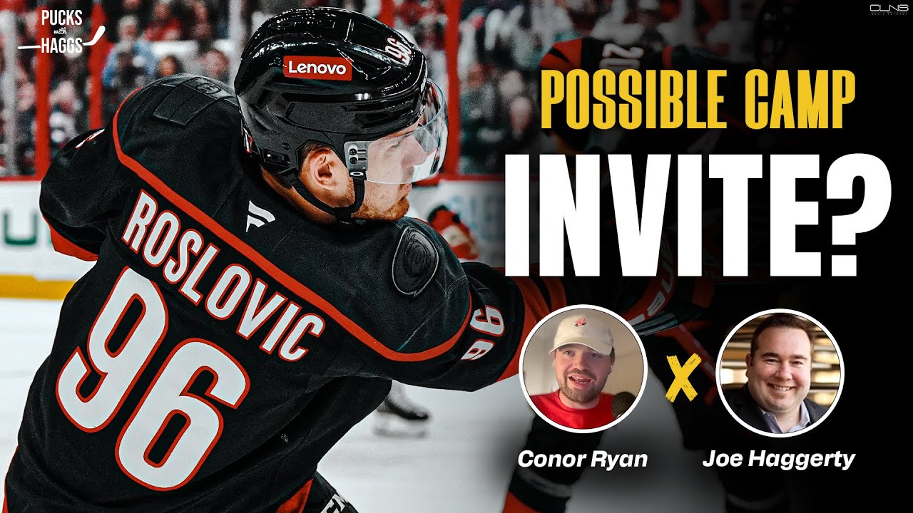 Should Bruins Bring in Jack Roslovic? | Pucks with Haggs