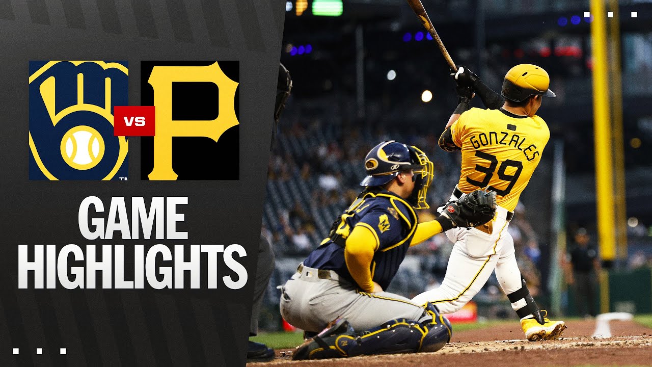 Pirates vs. Brewers Game Highlights (9/5/25) | MLB Highlights