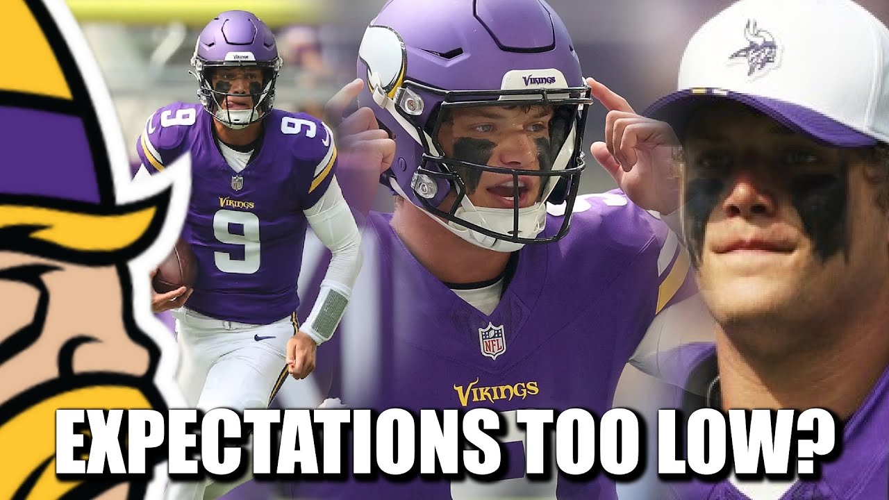 Are Expectations Too LOW with JJ McCarthy and the Minnesota Vikings? | RAW REAL RANT