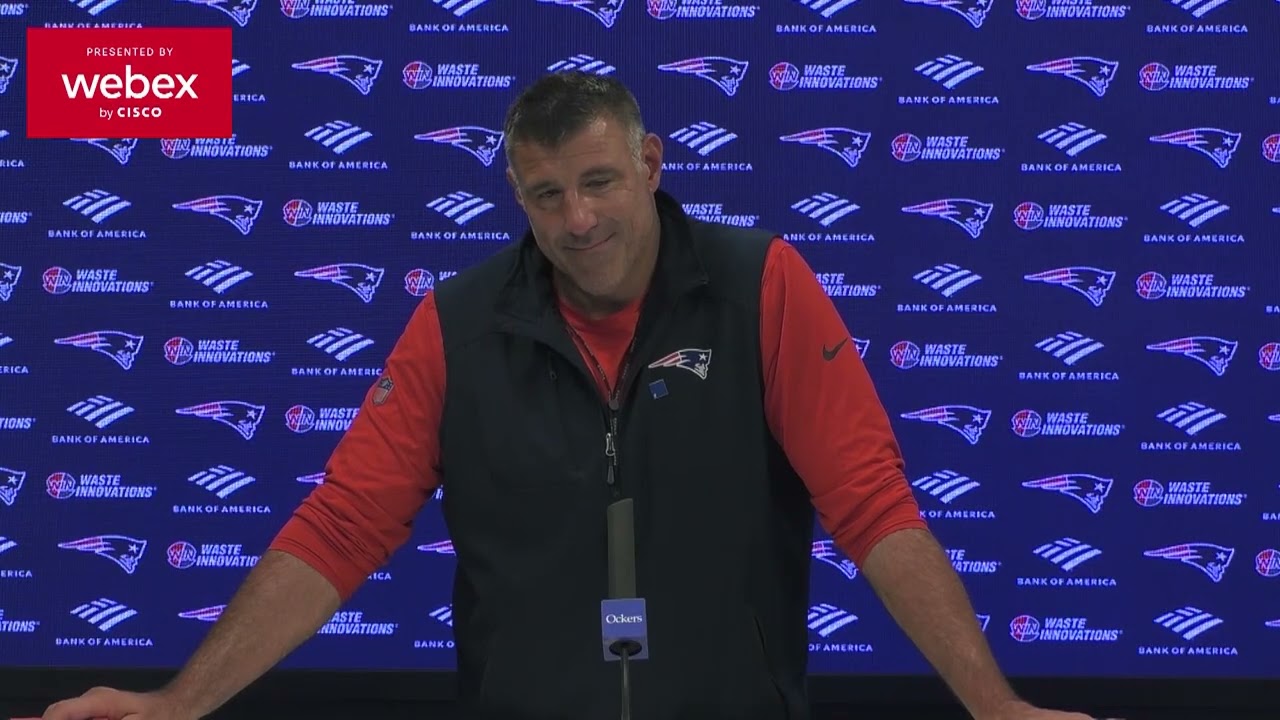 Mike Vrabel: "Another Day Closer." | Patriots Press Conference