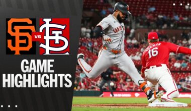 Giants vs. Cardinals Game Highlights (9/5/25) | MLB Highlights