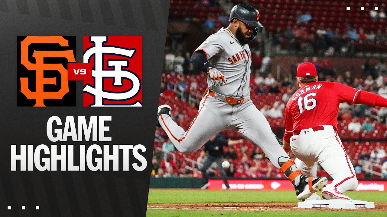 Giants vs. Cardinals Game Highlights (9/5/25) | MLB Highlights