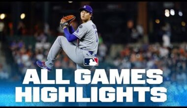 Highlights from ALL GAMES on 9/5! (Ohtani hits 101.5 MPH, Giants win fifth-straight game & MORE!)
