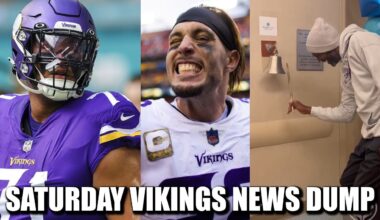Minnesota Vikings News Dump (9.6.2025) | Darrisaw Improves! Harrison Limited! Randy Rings the Bell!
