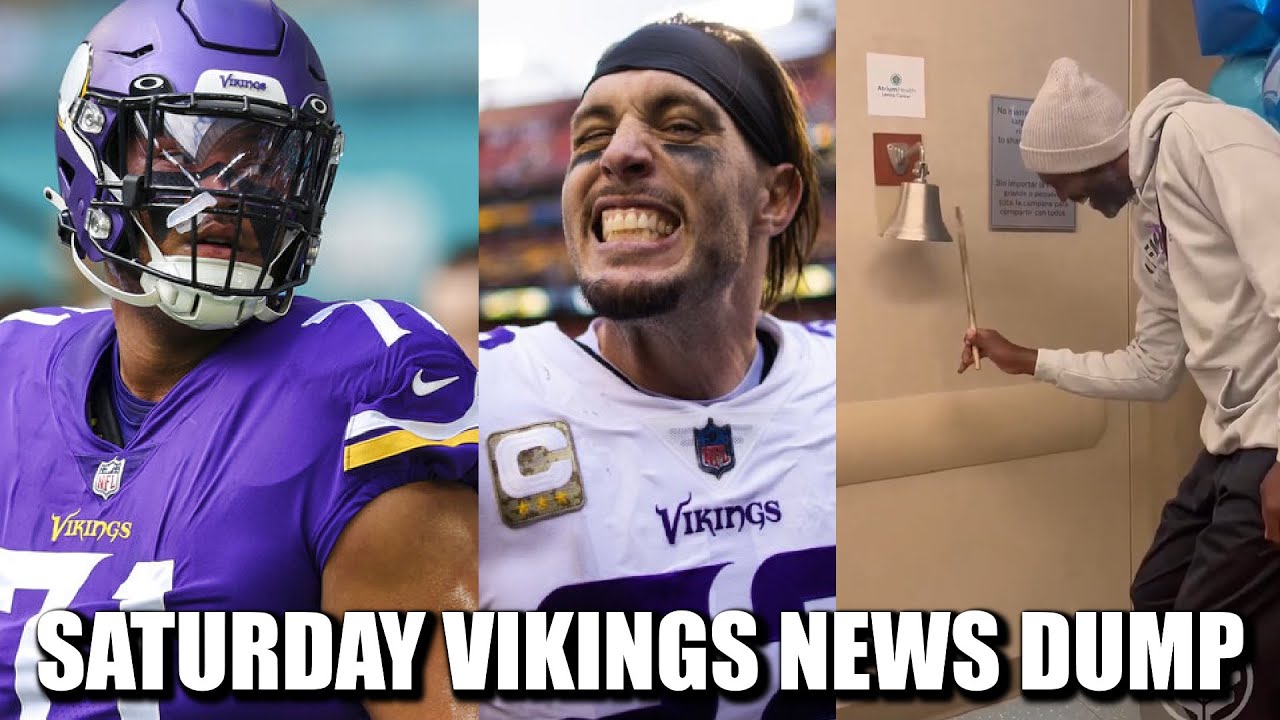 Minnesota Vikings News Dump (9.6.2025) | Darrisaw Improves! Harrison Limited! Randy Rings the Bell!