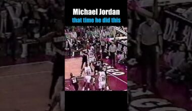 DREXLER WHO? MJ drives on the Blazers  #goat #nba #nodunks